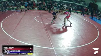 126 lbs 5th Place Match - Kiera Dolan, Idaho vs Nevaeh Arredondo, California