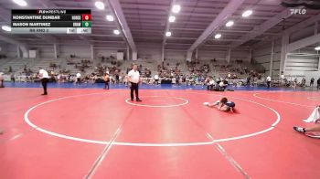 85 lbs Rr Rnd 3 - Konstantine Dunbar, Iron Horse vs Mason Martinez, Brawler Elite