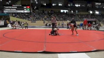 120 lbs Quarterfinal - Clayton Badida, Conner vs Roman Valera, Trinity (Louisville)