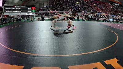 3A 157 lbs Quarterfinal - Oakley Maddox, Malad vs Carter Caywood, Salmon