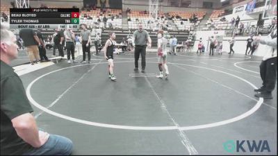 67 lbs Rr Rnd 5 - Beau Bloyed, Carl Albert vs Tyler Thomas, Thomas Wrestling Academy