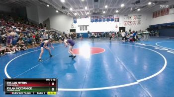 113 lbs Quarterfinal - Rylan McCormick, Thunder Basin vs Dyllan Myers, Thermopolis