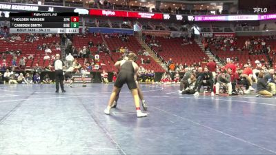 3A-215 lbs Quarterfinal - Camden Smith, Dubuque Hempstead vs Holden Hansen, Southeast Polk