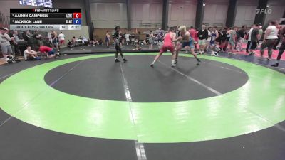 144 lbs Quarterfinal - Aaron Campbell, Level Up Wrestling Center vs Jackson Lane, Slate Wrestling Academy