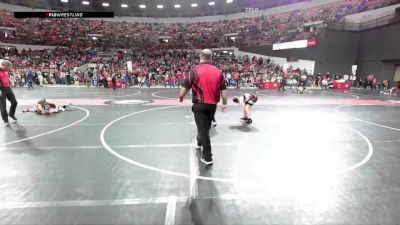 120 lbs Champ. Round 1 - Jennavecia Salinas, AF Green Demons vs Eden Wilson, Reedsville Wrestling