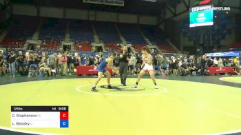 126 lbs Rnd Of 32 - Carter Stephenson, Colorado vs Logan Balosky, Illinois