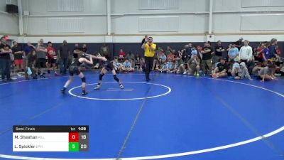 80 lbs Semifinal - Matthew Sheehan, Killer Elite vs Landon Spickler, EP Rattlers