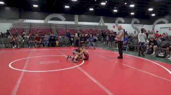 90 lbs Placement Matches (8 Team) - Beau Fennick, West Virginia vs Layne Martin, Dundee Wrestling (MI)