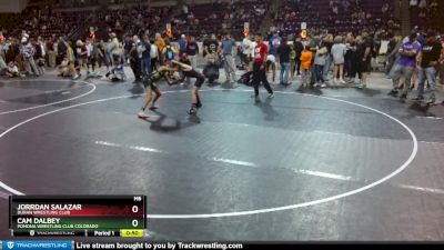 92 lbs Cons. Round 3 - Cam Dalbey, Pomona Wrestling Club Colorado vs Jorrdan Salazar, Duran Wrestling Club