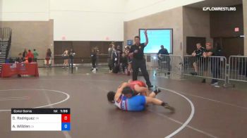 61 kg Consolation - Destiny Rodriguez, Team Oregon vs Athena Willden, Team California