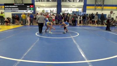 106 lbs Consy 4 - Aliza Brambley, Bedford vs Adelina Saussol, Canon-McMillan