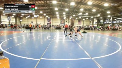 152 lbs Consi Of 64 #2 - Conrad Kopari, ND vs Julian Castillo, FL