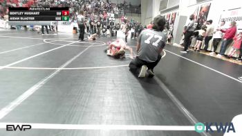 73 lbs Semifinal - Bentley Hughart, Raw Wrestling Club vs Aidan Slagter, Honey Badgers Wrestling Club