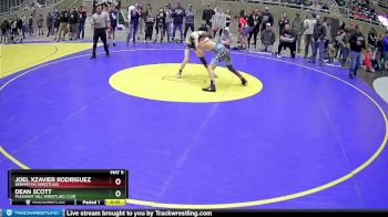 83 lbs Cons. Semi - Dean Scott, Pleasant Hill Wrestling Club vs Joel Xzavier Rodriguez, Hermiston Wrestling