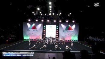 Champion Cheer - Lightning [2026 L4.2 Senior Day 2] 2026 The Southwest Regional Summit