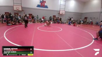 133 lbs Round 5 (6 Team) - Dominik Artman, BB Wrestling vs Paxton Ulrich, MPWC