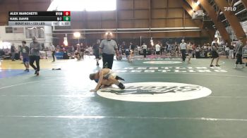 125 lbs 5th Place - Alex Marchetti, Wyoming Seminary vs Kael Davis, M-2 Training Center