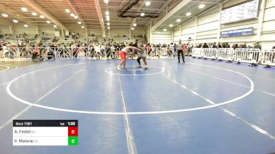 220 lbs Round Of 32 - Anthony Fedeli, NJ vs Phil Malone, OH