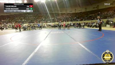 B4A-120 lbs Cons. Round 1 - Aydin Machado, Cushing vs Caleb Miller, Ft. Gibson