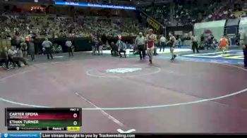 160 Class 3 Cons. Round 2 - Ethan Turner, Farmington vs Carter Epema, Jefferson City
