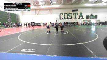 285 lbs Champ. Round 1 - Nathaniel Kroll, Millikan vs Iggy Elizondo, Canyon