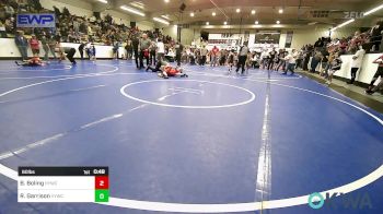 60 lbs Consi Of 4 - Bennett Boling, Hilldale Youth Wrestling Club vs Ricky Garrison, Verdigris Youth Wrestling