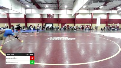 150 lbs Quarterfinal - Antonio Arguello, Team Tugman vs Benjamin Byrne, Smittys Barn