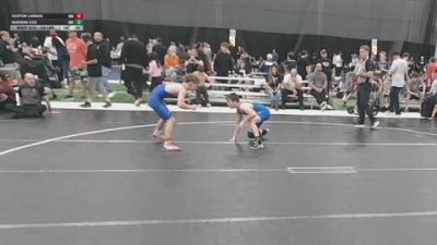 106 lbs Cons. Sub-rd Of 16 - Hudson Cox, Sebolt Wrestling Academy vs Easton Landas, Sebolt Wrestling Academy