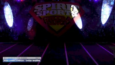 Rock Cheer Company - Ghost Spiders [2026 Novice Exhibition (Cheer) Day 1] 2026 Spirit Sports Colorado Springs Nationals