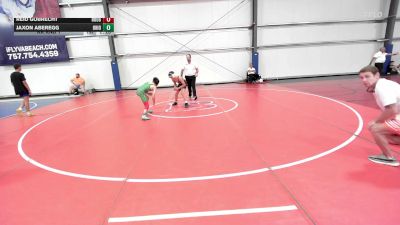 112 lbs Rr Rnd 1 - Reid Gobrecht, Roughneck Wrestling Club vs Jaxon Aberegg, Ohio Valley Forge