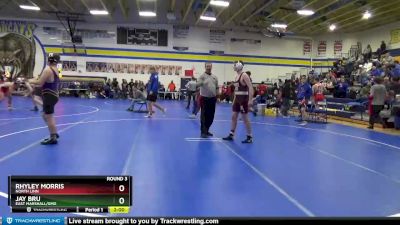 JV-27 lbs Round 3 - Rhyley Morris, North Linn vs Jay Bru, East Marshall/GMG