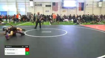 105 lbs Prelims - Ryder Kinneman, Cmma vs Valentino Sabatasso, Shamba