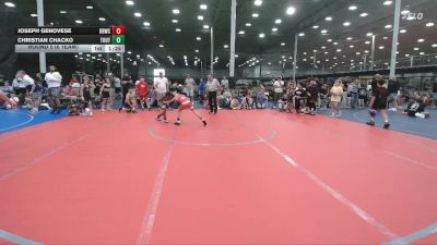56 lbs Round 5 (6 Team) - Joseph Genovese, Barn Brothers WC vs Christian Chacko, The Outsiders