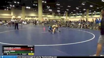 152 lbs Round 8 (10 Team) - Chase Carda, SD Red vs Giancarlo Laterzo, Indiana Flash