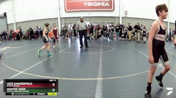 84 lbs Cons. Round 2 - Hunter Keen, Reston Herndon Rhinos vs Jace Dangerfield, Jr Big Orange