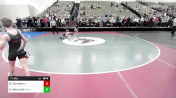 77-J lbs Consi Of 8 #1 - Bronco Campsey, Barn Brothers vs Alex Marchetti, Mat Assassins