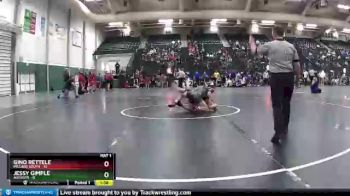 120 lbs Round 1 (16 Team) - Gino Rettele, Millard South vs Jessy Gimple, Augusta