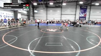 132 lbs Rr Rnd 2 - Camden Meriwether, Hanover Hawkeye vs Evan Sala, Micky's Maniacs White