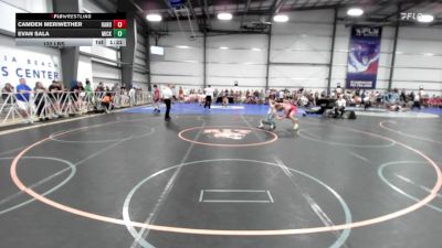 132 lbs Rr Rnd 2 - Camden Meriwether, Hanover Hawkeye vs Evan Sala, Micky's Maniacs White