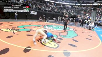 157-3A Quarterfinal - Adam Moore, Holy Family vs Cristiano Ontiveros, Weld Central