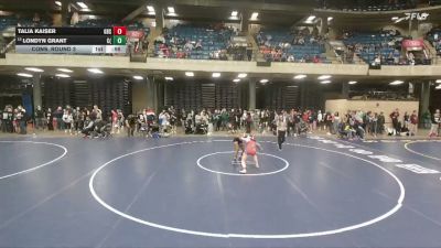 125 lbs Cons. Round 3 - Londyn Grant, Champaign (Central) vs Talia Kaiser, Glenbard South