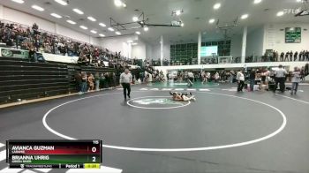 115 lbs Cons. Semi - Brianna Uhrig, Green River vs Avianca Guzman, Laramie
