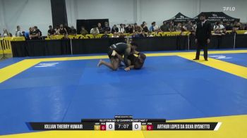 Arthur Lopes Da Silva Bysnetto vs Killian Thierry Humair 2026 Pan IBJJF Jiu-Jitsu No-Gi Championship