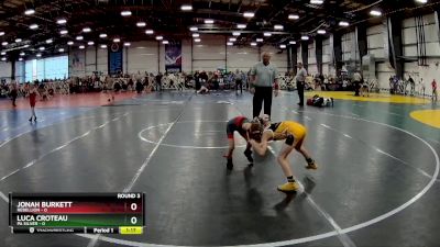 48 lbs Rd# 6- 9:00am Saturday Final Pool - Luca Croteau, PA Silver vs Jonah Burkett, Rebellion