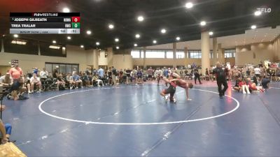 165 lbs Cons. Round 4 - Joseph Gilreath, North DeSoto Wrestling Academy vs Trea Tralar, Rayne Wrestling Club