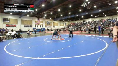 175 Boys Quarterfinal - Iyland Calvo, Mt Carmel vs Gabe Durazo, San Marcos