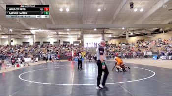 A 150 lbs Cons. Round 1 - Caesar Harris, Stratford High School vs Maddox Reed, Pigeon Forge High School