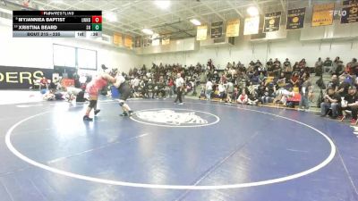 235 lbs Cons. Round 1 - Xristina Beard, South Hills vs Myjanniea Baptist, Lawndale