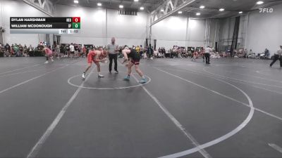 150 lbs Round 1 (4 Team) - William McDonough, Sly Fox vs Dylan Harshman, New England Gold