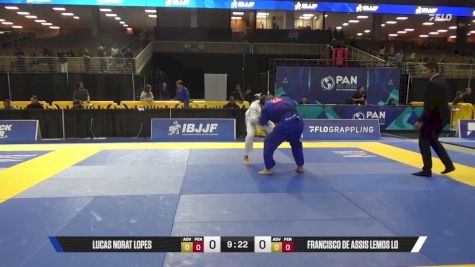 Francisco De Assis Lemos Lo vs Lucas Norat Lopes 2025 Pan Jiu Jitsu IBJJF Championship